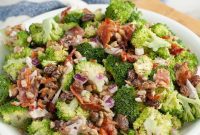 Vibrant Broccoli Raisin Bliss