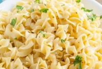 Simply Perfect Buttered Noodles