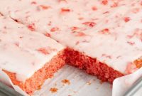 Blush Berry Sheet Cake