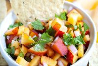 Zesty Peach Salsa