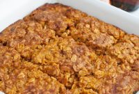 Warm Pumpkin Spice Baked Oatmeal