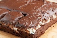 Chewy Coconut Fudge Brownies