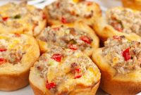 Sausage Cream Cheese Poppers