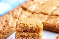 Chewy Butterscotch Brownies