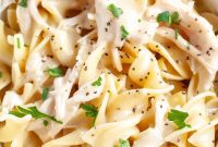Slow Cooker Chicken Noodle Comfort