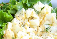 Perfectly Creamy Homemade Egg Salad