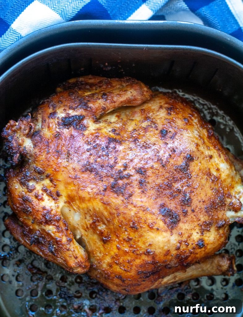 Air Fryer Rotisserie Chicken Rotisserie Chicken in an Air Fryer