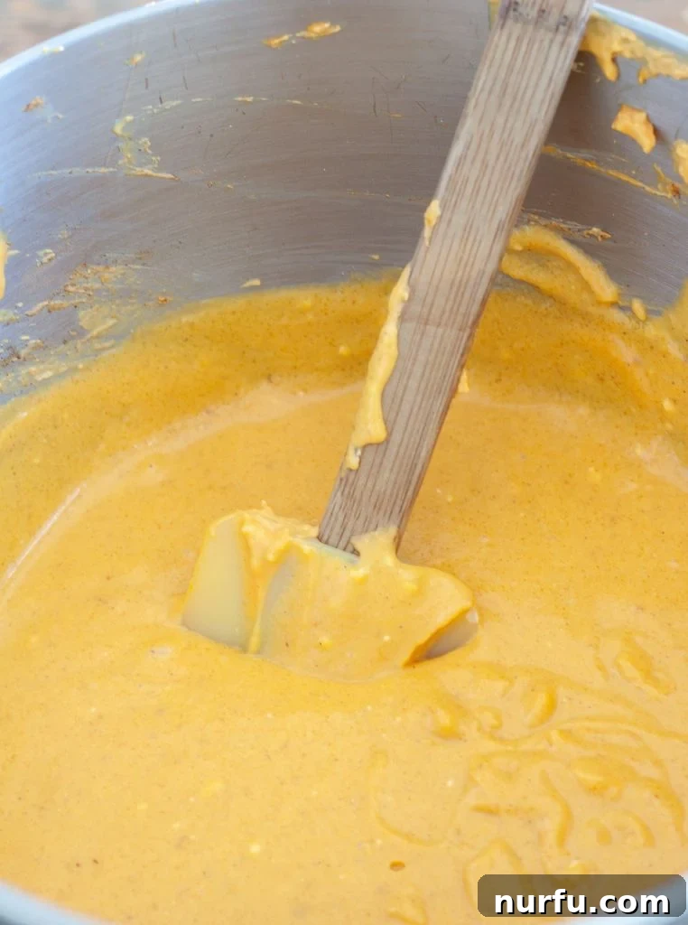 Pumpkin Cheesecake Batter