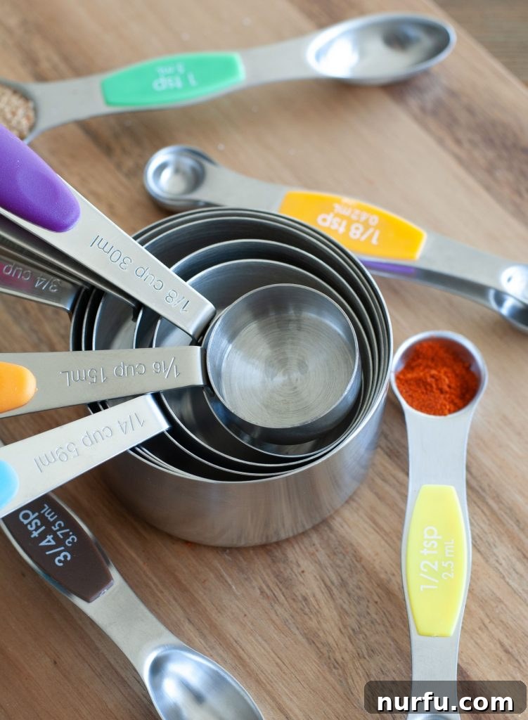 Tablespoon to Teaspoon Conversion 4 measuring cups