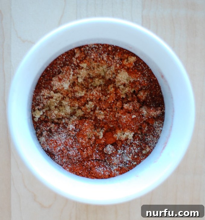 Baked Brown Sugar Chicken Wings Spices for wings