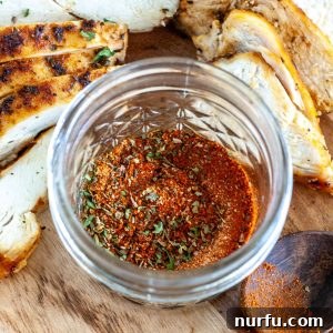 Ultimate Chicken Flavor Mix 5 Seasoning in a jar