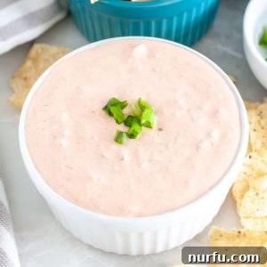 Salsa dip in a bowl with chips