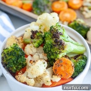 Mixed vegetables in a bowl.