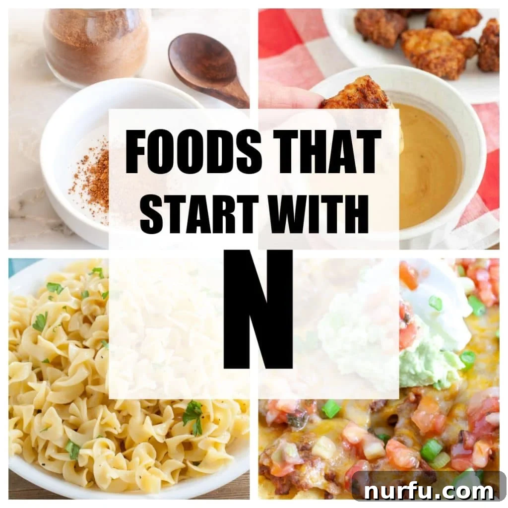 Discover N-Foods 2 Foods that start with N.