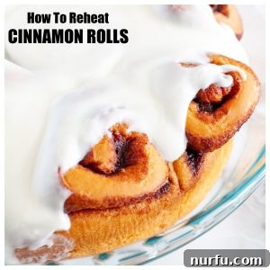 Revive Your Cinnamon Rolls 3 Genius Reheating Hacks 4 Baking dish of cinnamon rolls.