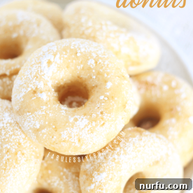 A stack of golden air fryer pancake donuts, ready to be drizzled with syrup or dusted with sugar.
