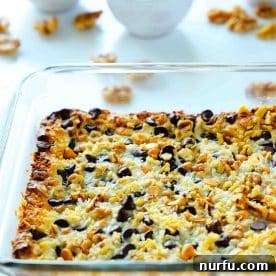 Magic Cookie Bars, also known as 7 Layer Bars.