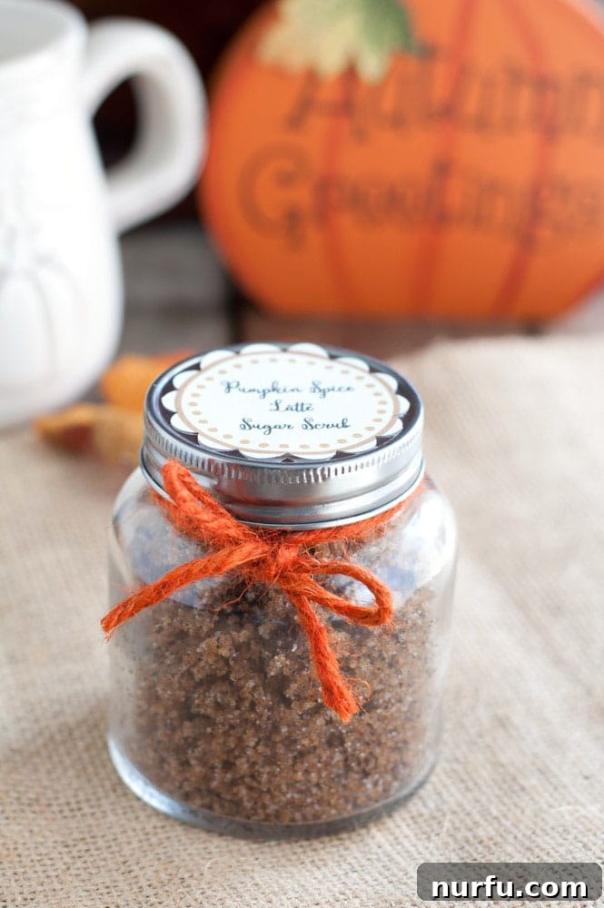 Golden Pumpkin Sugar Polish 7 Celebrate the magic of Fall by treating yourself or a friend to pumpkin spice latte sugar scrub.