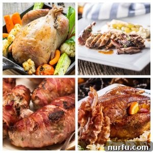 Cooked pheasants in baking dish.
