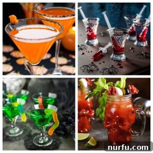 A vibrant cocktail, featuring an orange hue, perfectly garnished for a festive occasion.