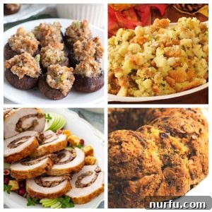 Stuffed mushrooms, stuffing casserole, and stuffed pork loin showcase the versatility of Stove Top stuffing.