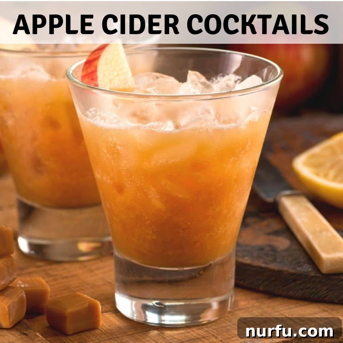 Sip the Season: Delightful Apple Cider Cocktail Recipes 2 Glass of apple cider.