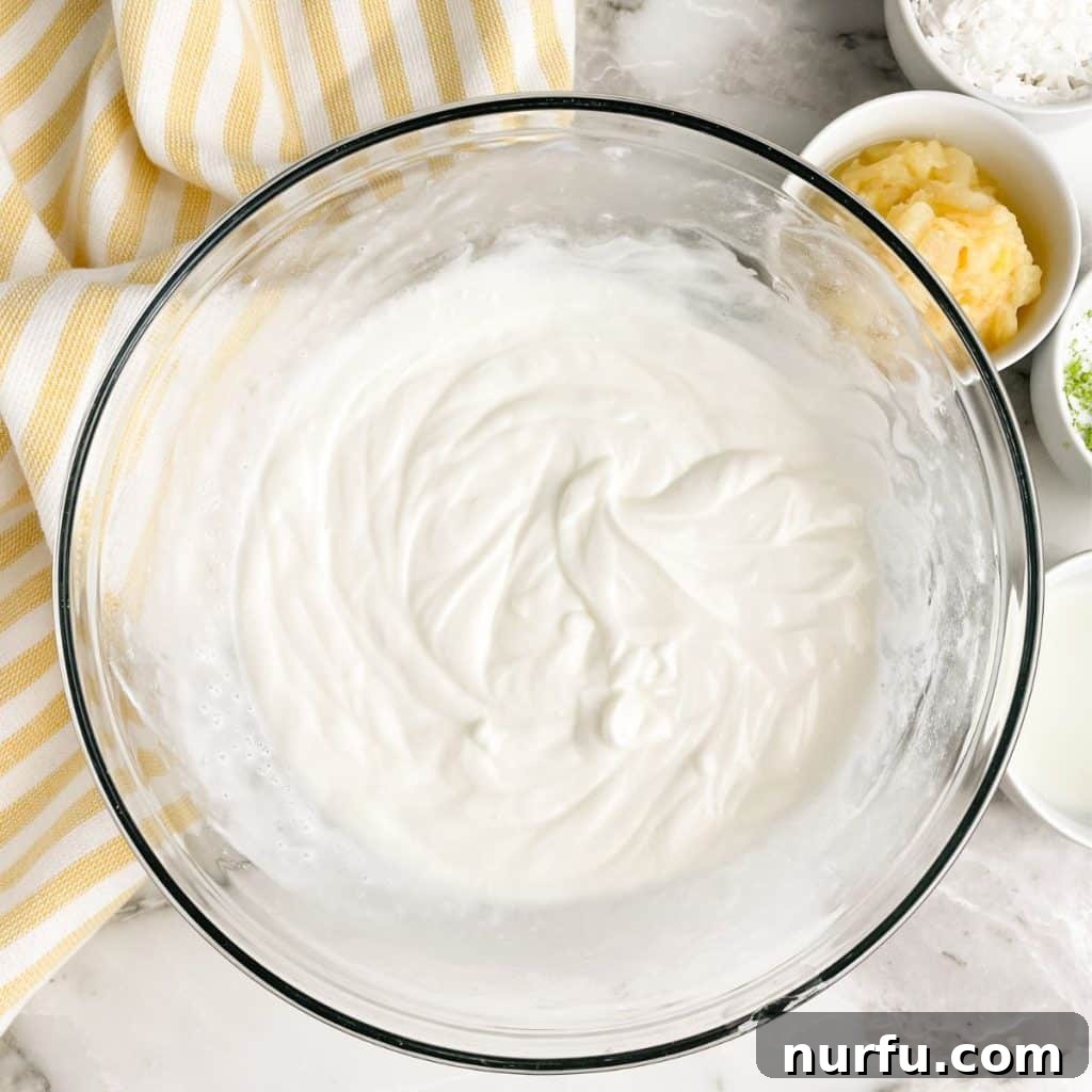Bowl of cream sauce.