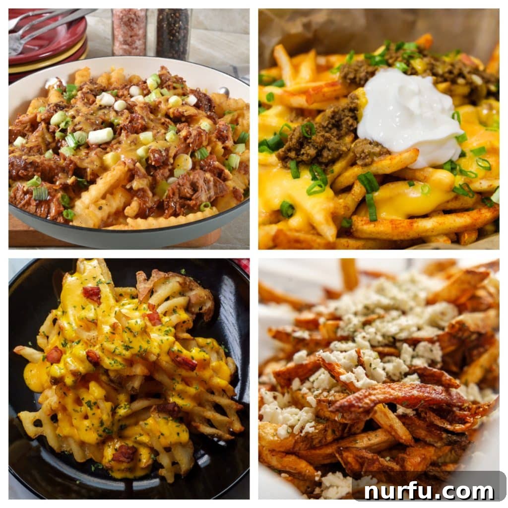 21 Ultimate Loaded Fries Recipes 2 Loaded cheese fries, piled high with delicious toppings.