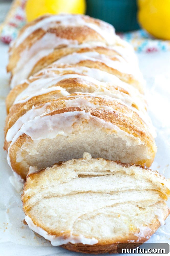 Lemon Pull Apart Bread easy lemon pull-apart bread