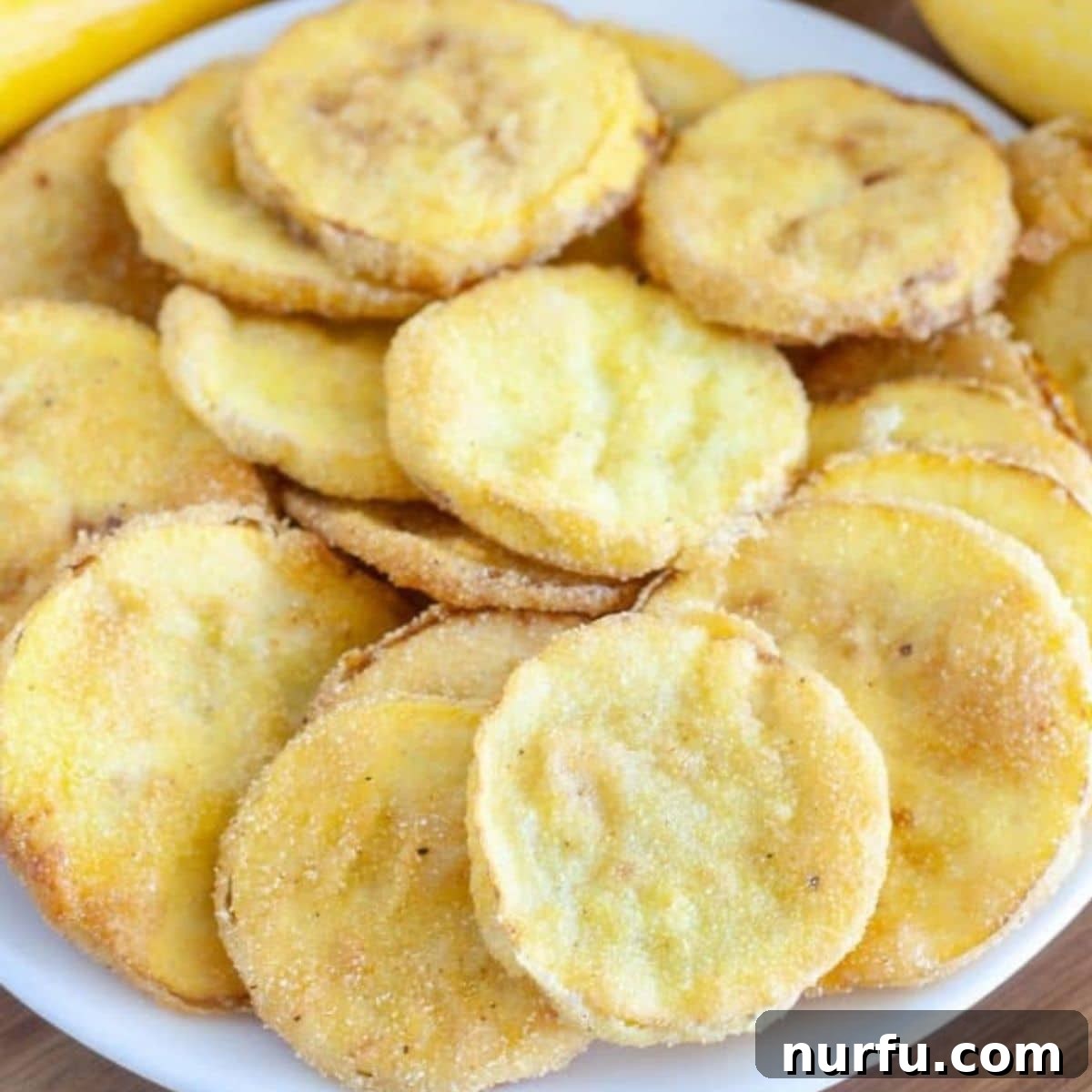 Beyond the Bun: 31 Sides for Sloppy Joes 20 Fried squash on a plate.