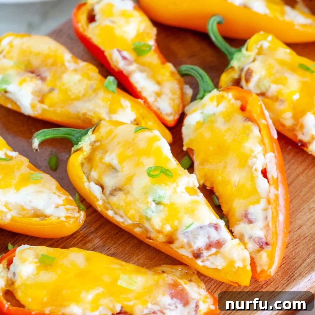 Perfect Pairings for Your Chicken Wings 24 Stuffed mini peppers on a plate