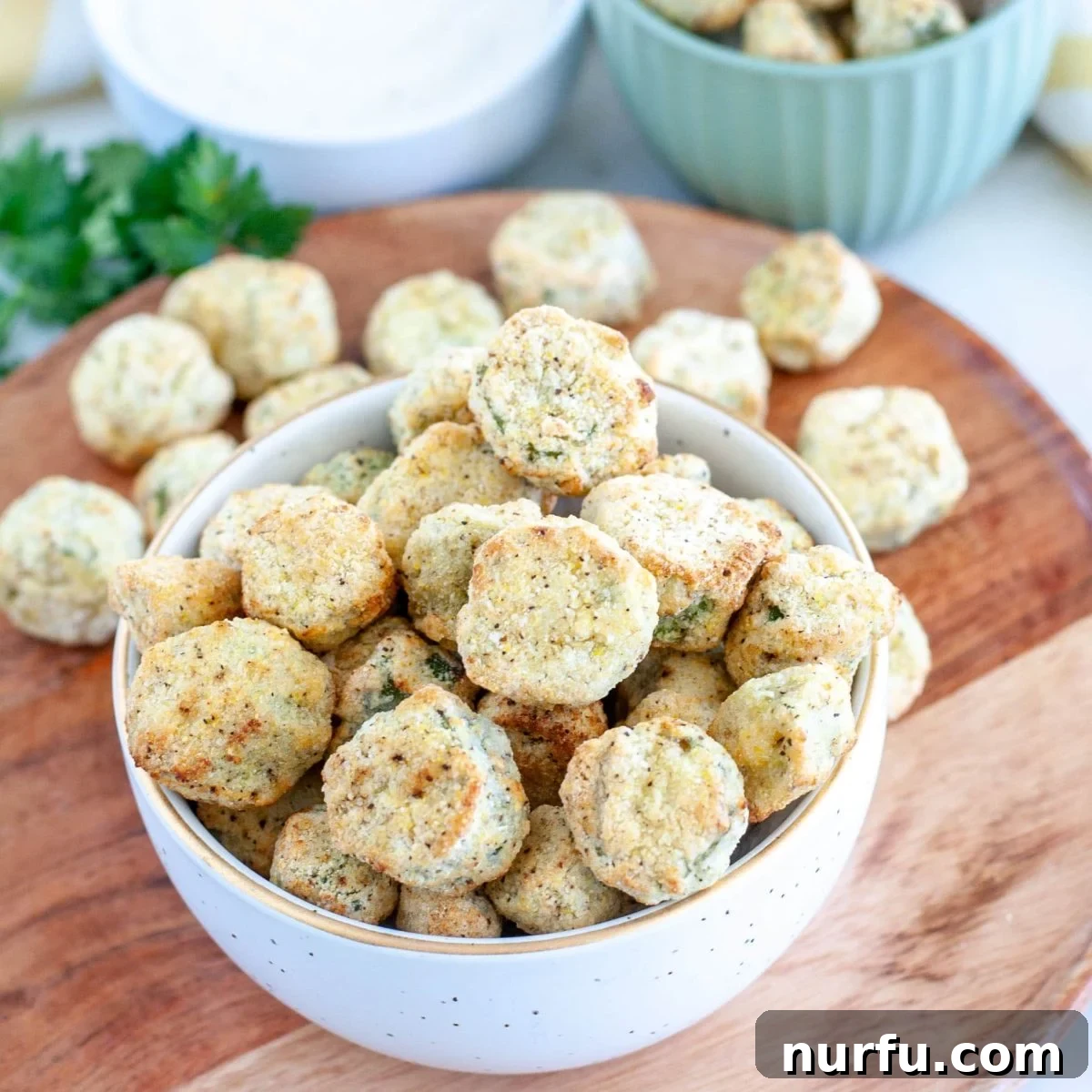 31 Perfect Side Dishes for Potato Salad 23 Bowl of fried okra.