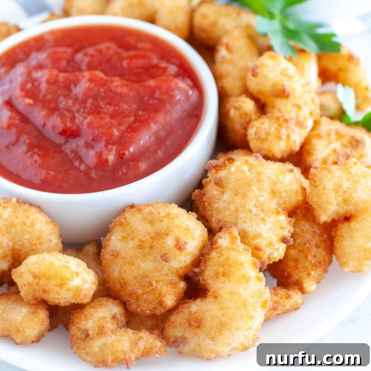 31 Perfect Side Dishes for Potato Salad 27 Fried shrimp on plate.