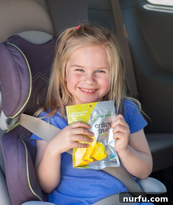 Delicious and healthy snacks for a long car journey