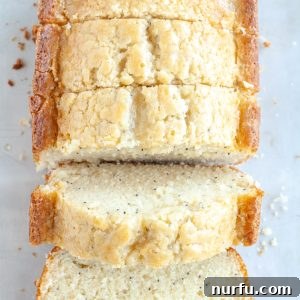 Classic Almond Poppy Seed Cake 5 sliced poppy seed cake