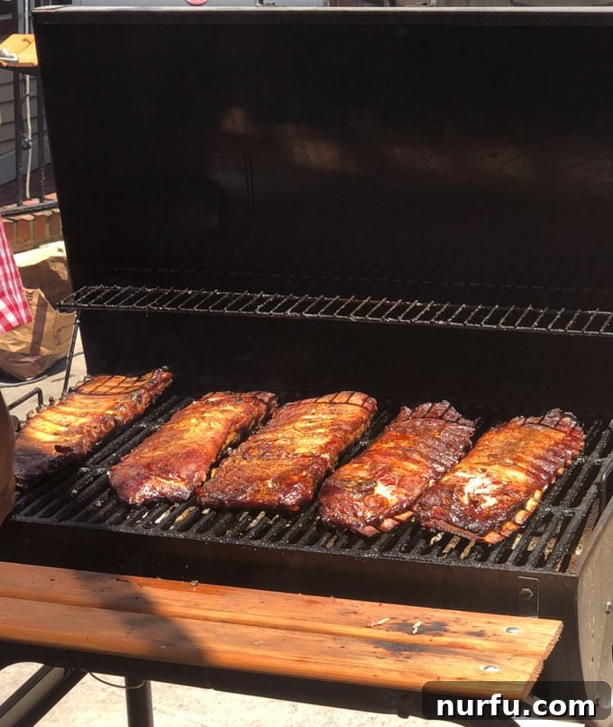 ribs on grill dollywood festival