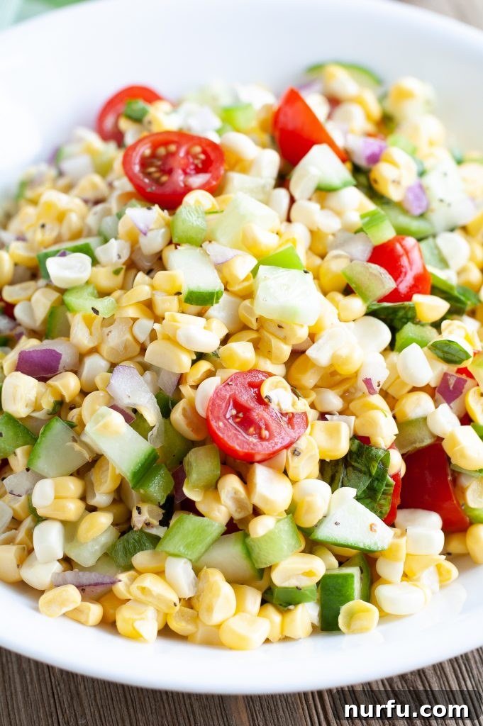 Big Bowl Corn Salad tomato corn salad