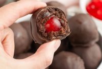 Irresistible Chocolate Cherry Brownie Bites