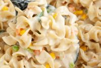 Hearty Chicken Pot Pie Pasta