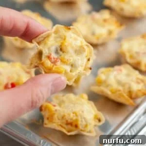 Hawkeye Hootenanny Bites 8 Iowa Party Bites ready to be served, fresh from the oven.
