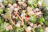 Sweet Apple Broccoli Crunch