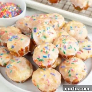 How to Make Sprinkle Blossoms: Cute Cake & Cookie Toppers 9 Plate of funfetti blossoms.