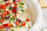 Mediterranean Greek Layer Dip Recipe – Flavorful Party Appetizer