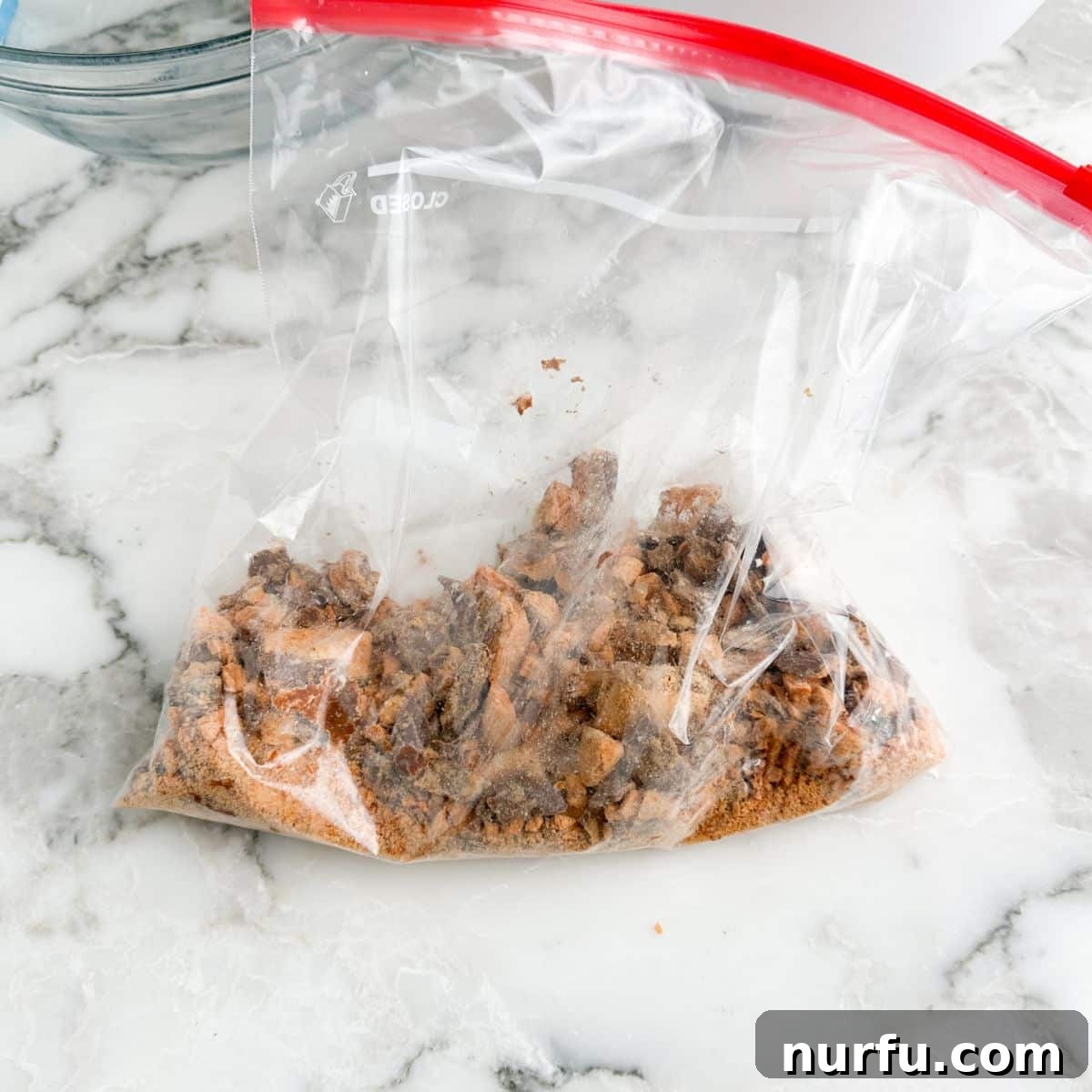 Irresistible Butterfinger Dessert Recipes for Chocolate Lovers 5 Bag of crushed Butterfinger candy.
