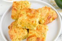 Moist Zucchini Cornbread with Fresh Corn and Herbs