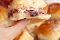 Mini Monte Cristo Sliders with Ham, Turkey and Raspberry Jam