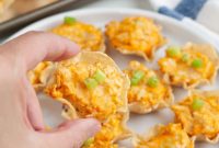 Buffalo Chicken Dip Bites Recipe for Game Day