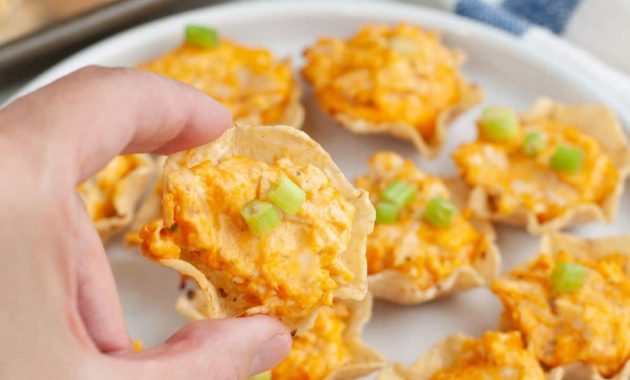 Buffalo Chicken Dip Bites Recipe for Game Day