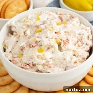 Bowl of pepperoni dip.